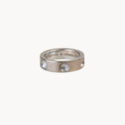 Bague Louis Vuitton Empreinte Or Blanc 18K