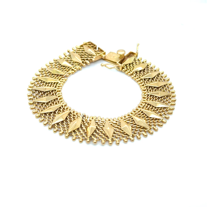 Bracelet Or Jaune Vintage