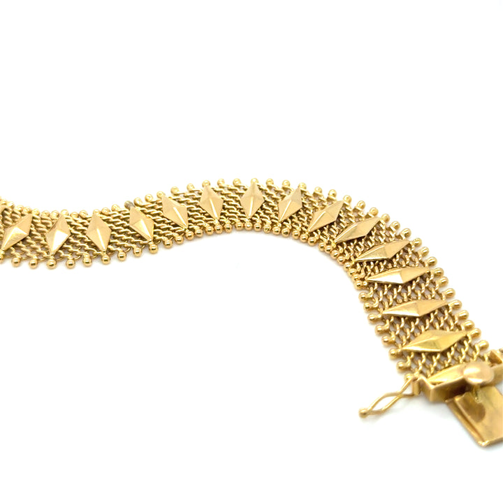 Bracelet Or Jaune Vintage