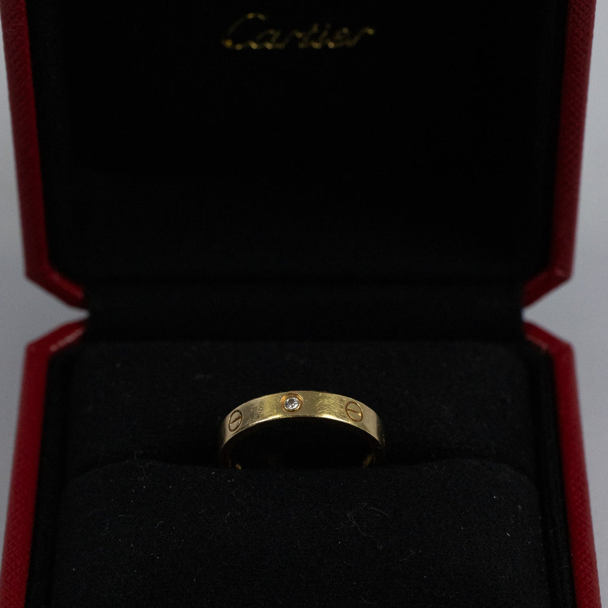 Bague Cartier Love Or Jaune 18k Diamant