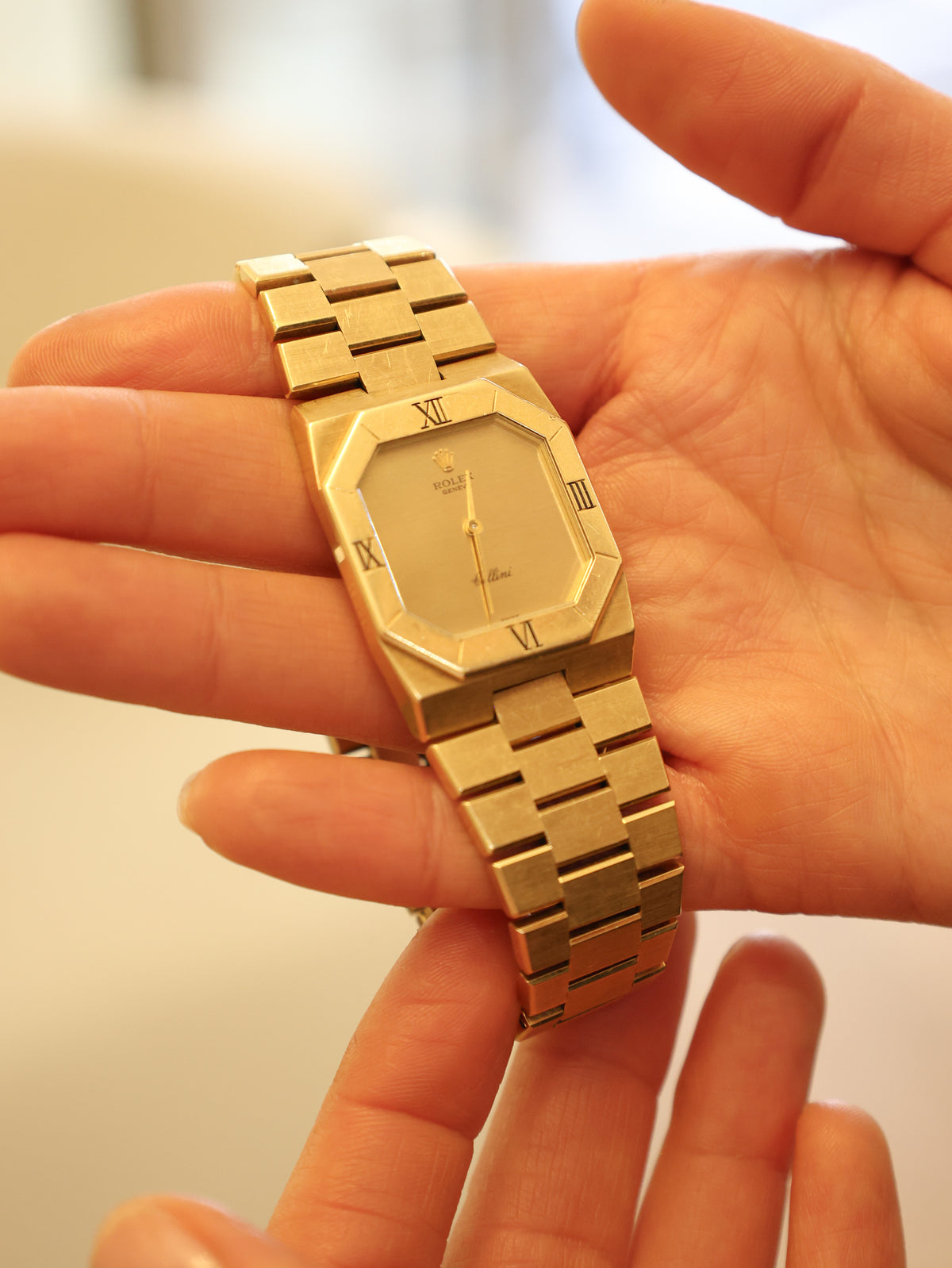 Montre Rolex Cellini Or 1970-1980s