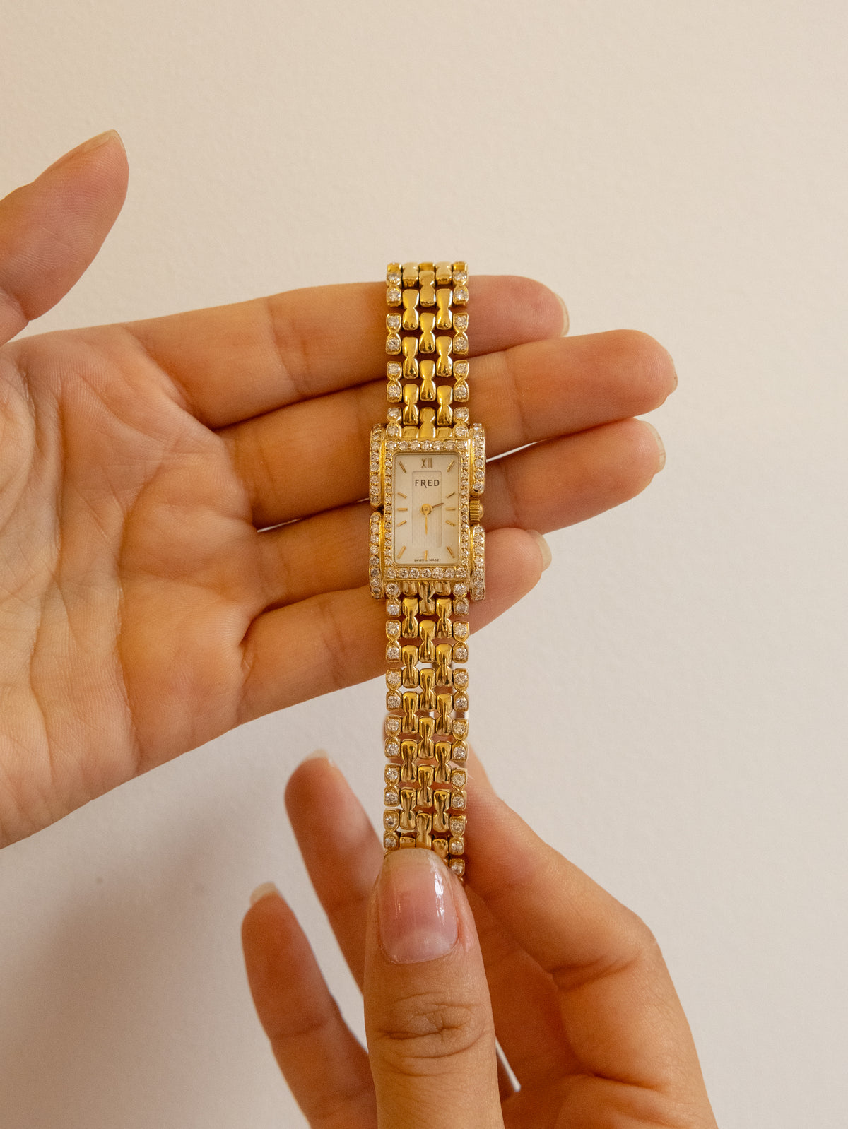 Montre Exceptionnelle Fred Vintage des Années 1980
