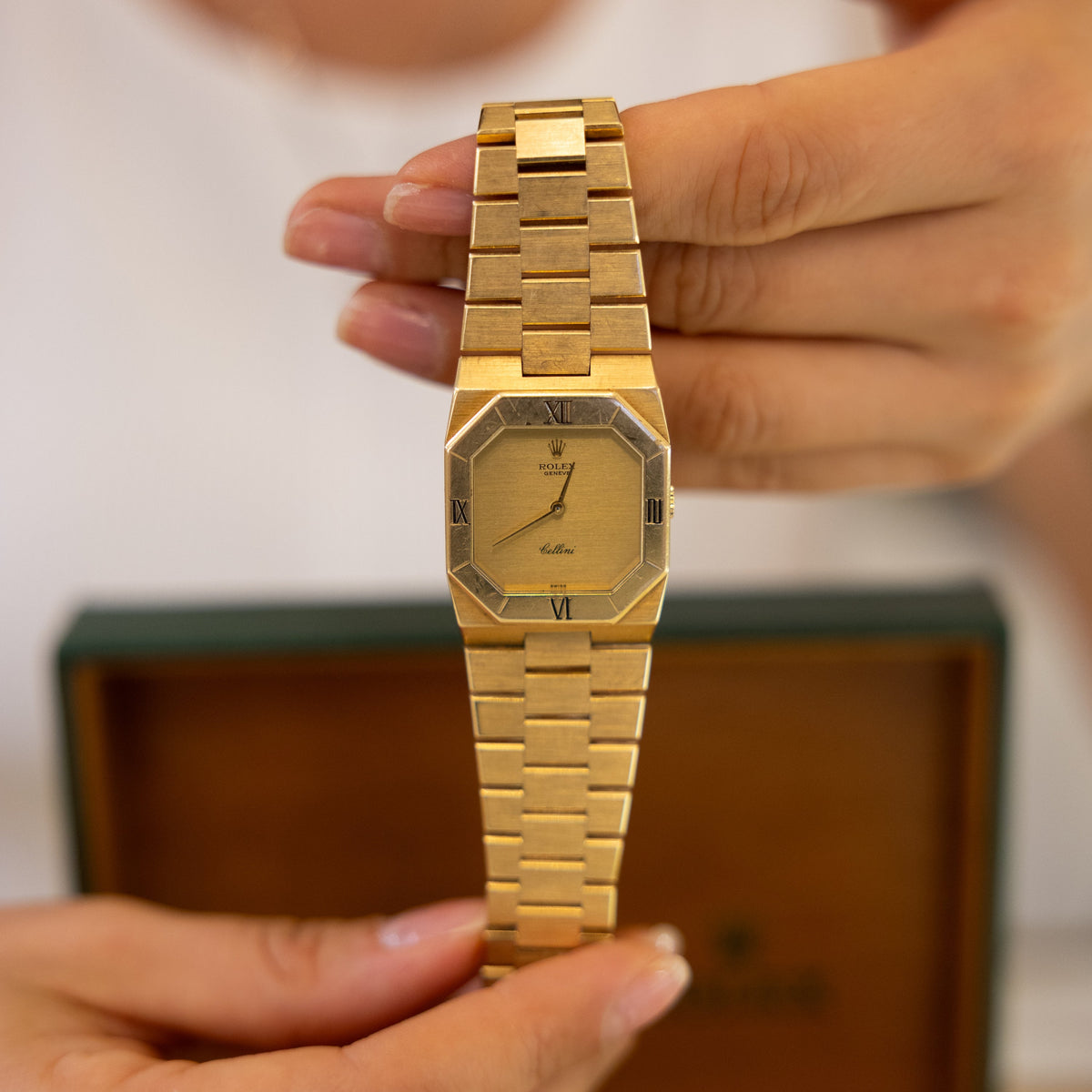 Montre Rolex Cellini Or 1970-1980s