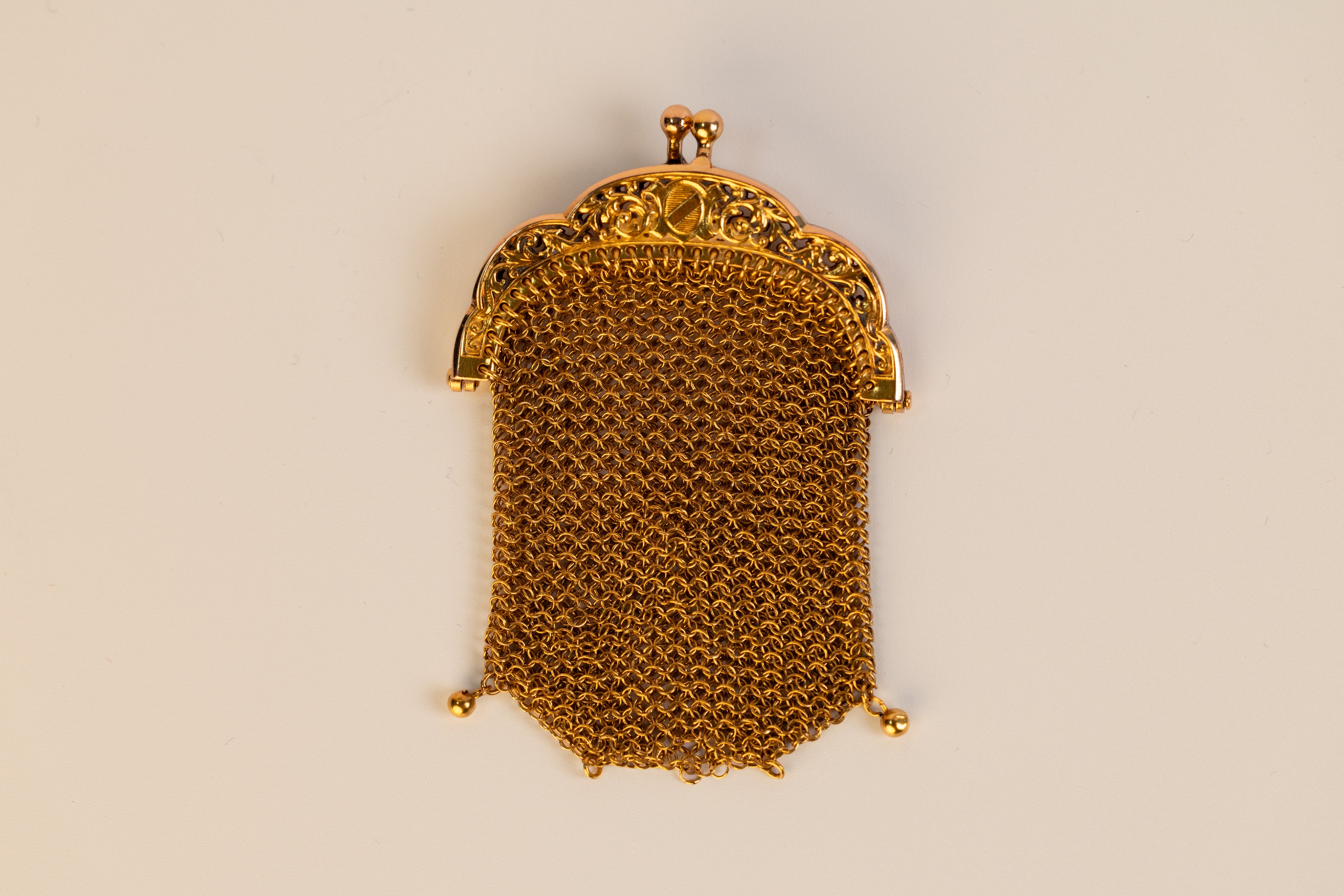Pochette Ancienne en Or Jaune