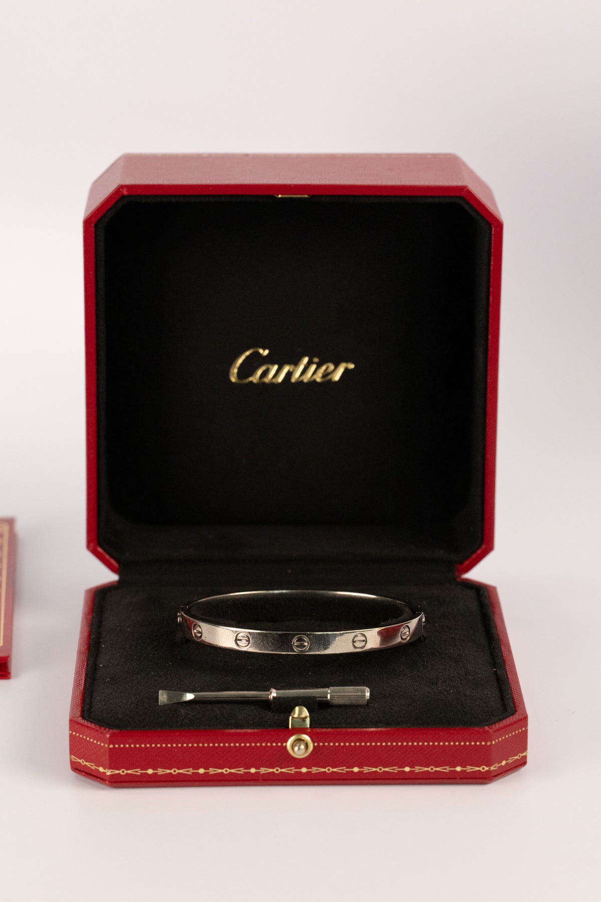 Bracelet Cartier Love En Or Blanc