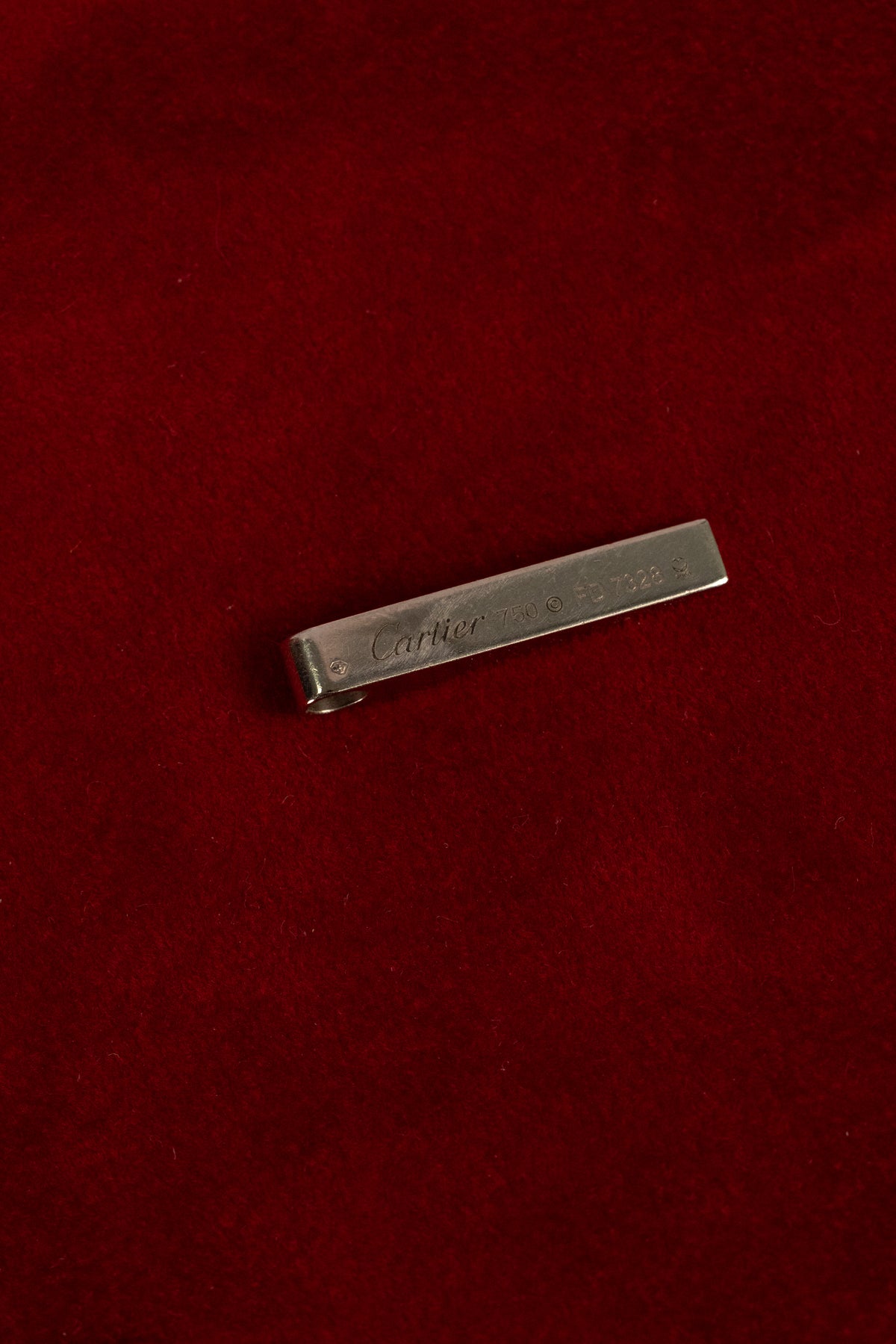 Pendentif Cartier Love Bar En Or Blanc