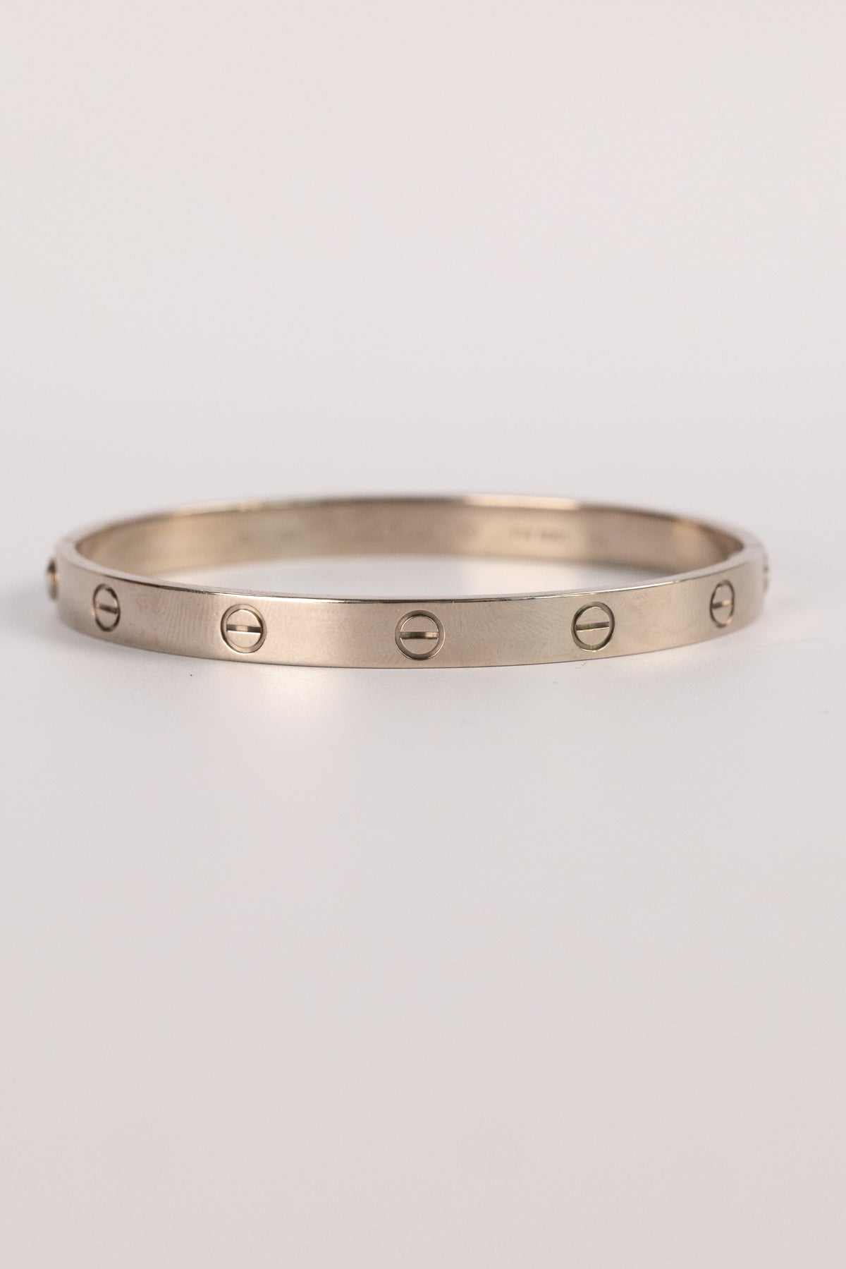 Bracelet Cartier Love En Or Blanc