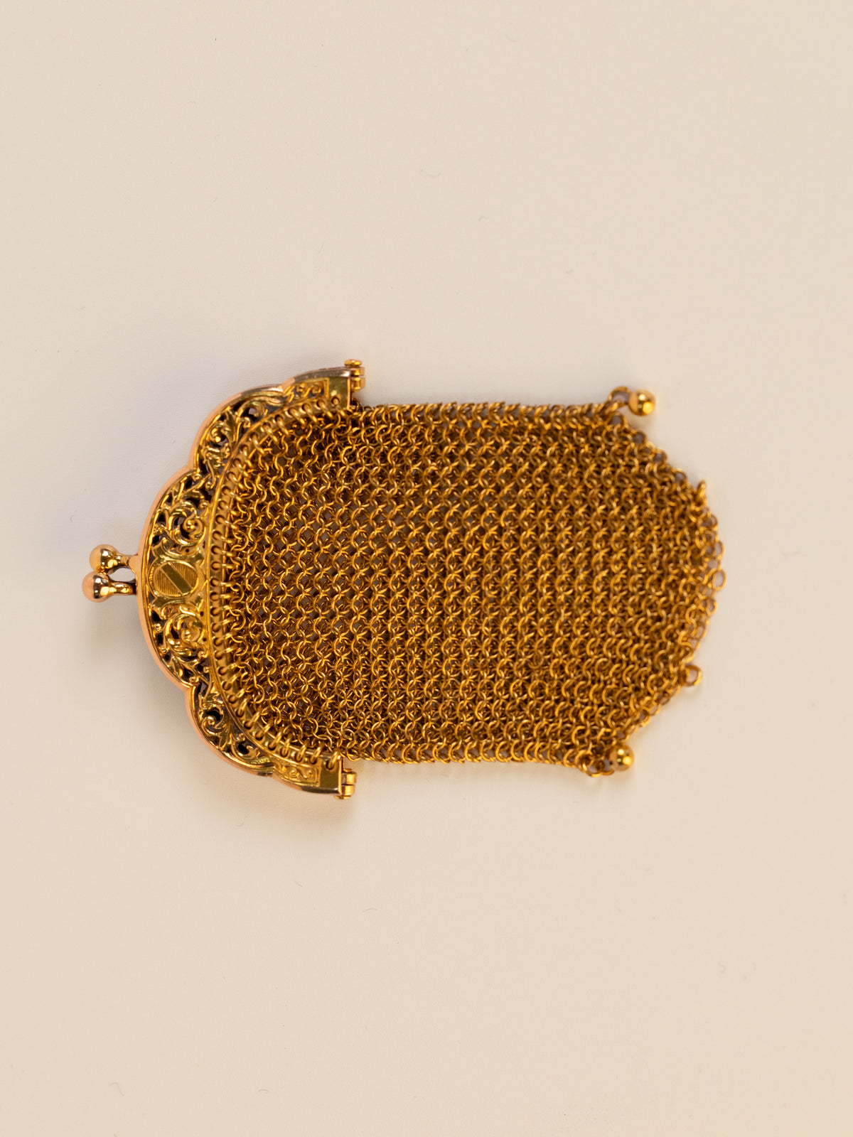 Pochette Ancienne en Or Jaune