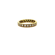 18K Yellow Gold Diamond Wedding Ring