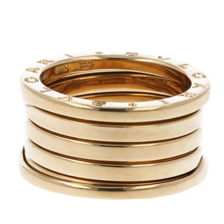 Bague signée BVLGARI B.Zero 01 en or jaune occasion seconde main
