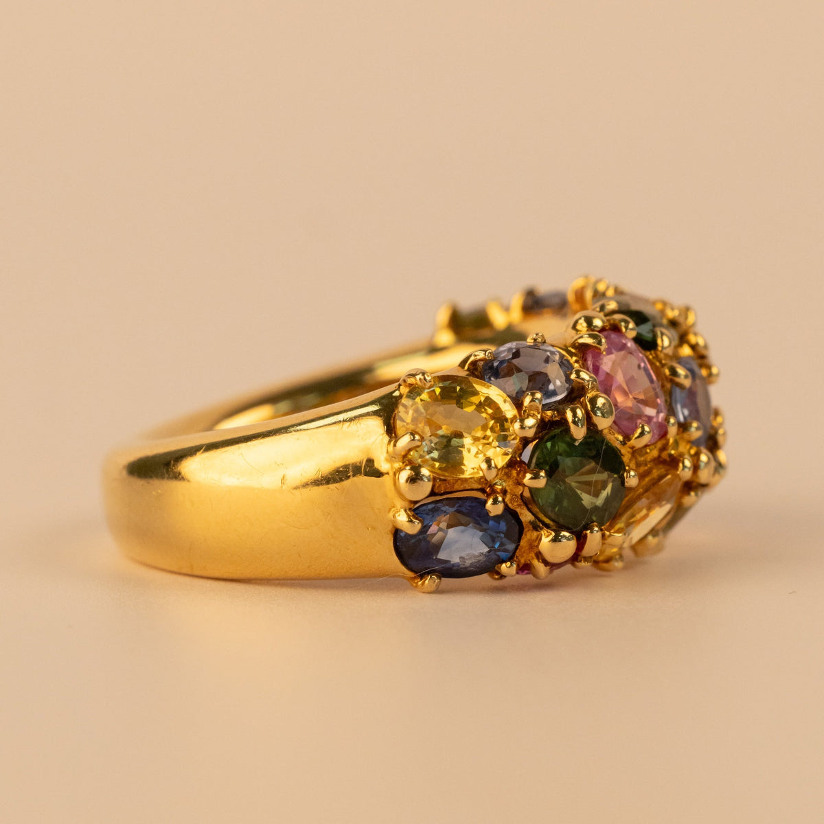 Bague Chaumet Tutti Frutti - saphirs multicolore