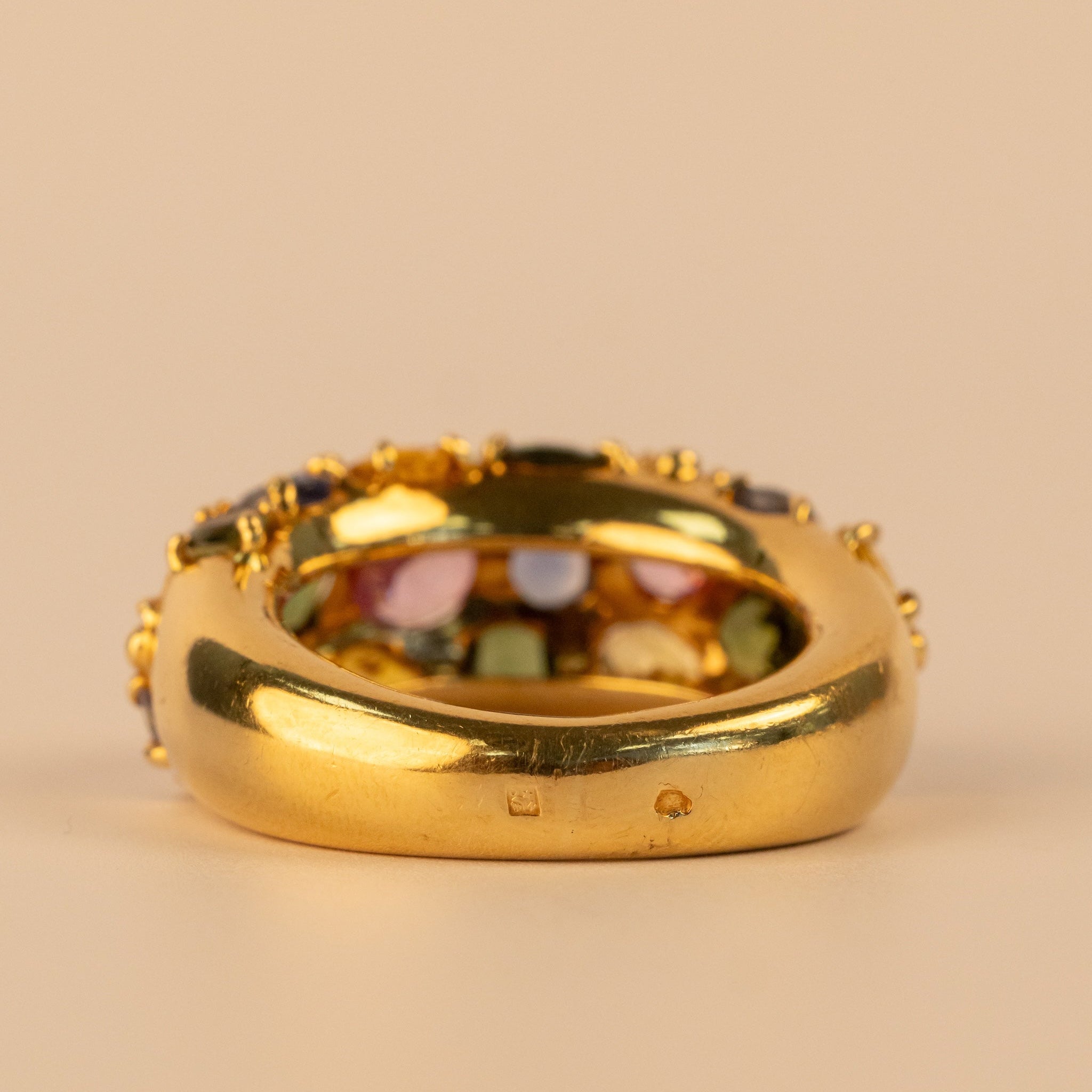Bague Chaumet Tutti Frutti - saphirs multicolore