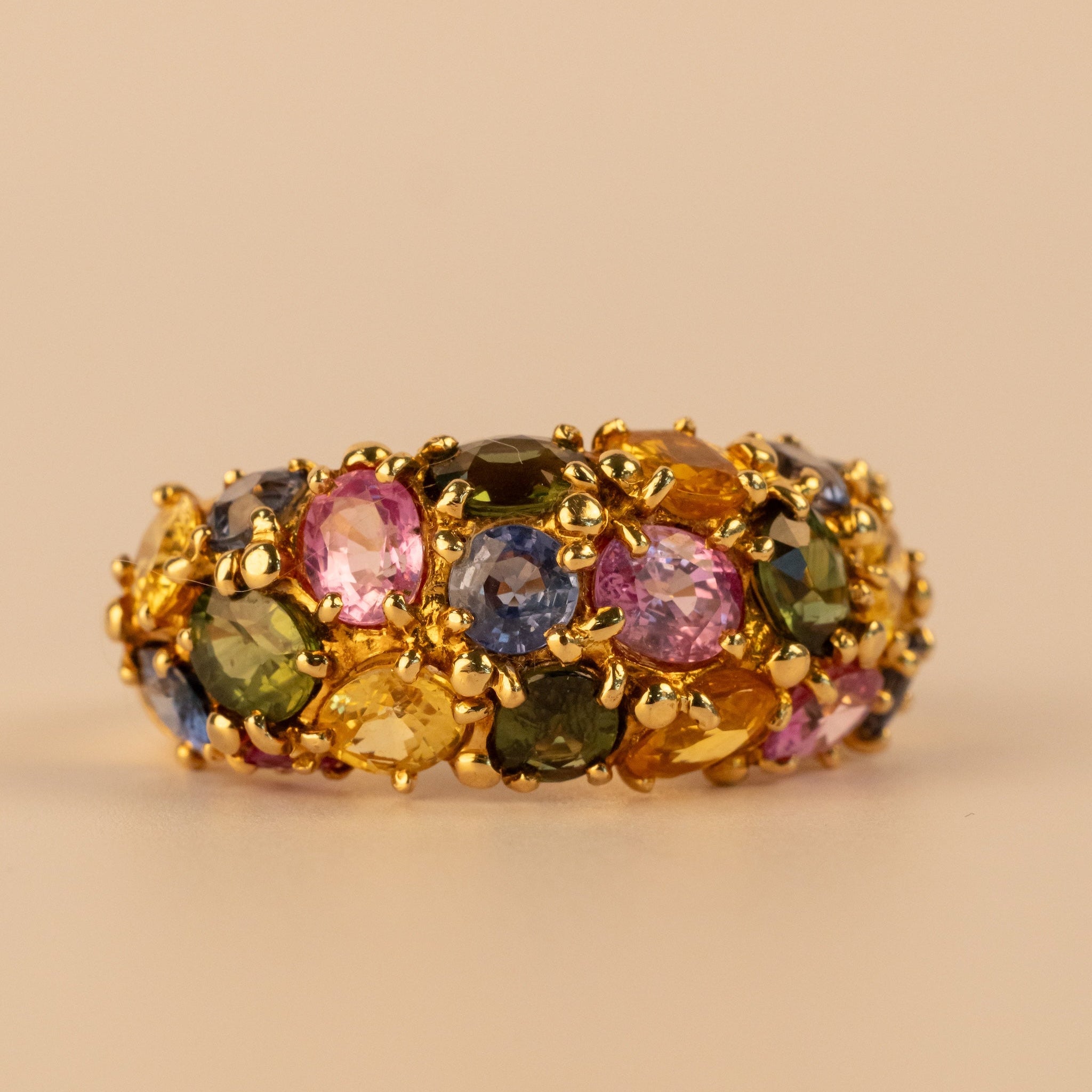 Bague Chaumet Tutti Frutti - saphirs multicolore