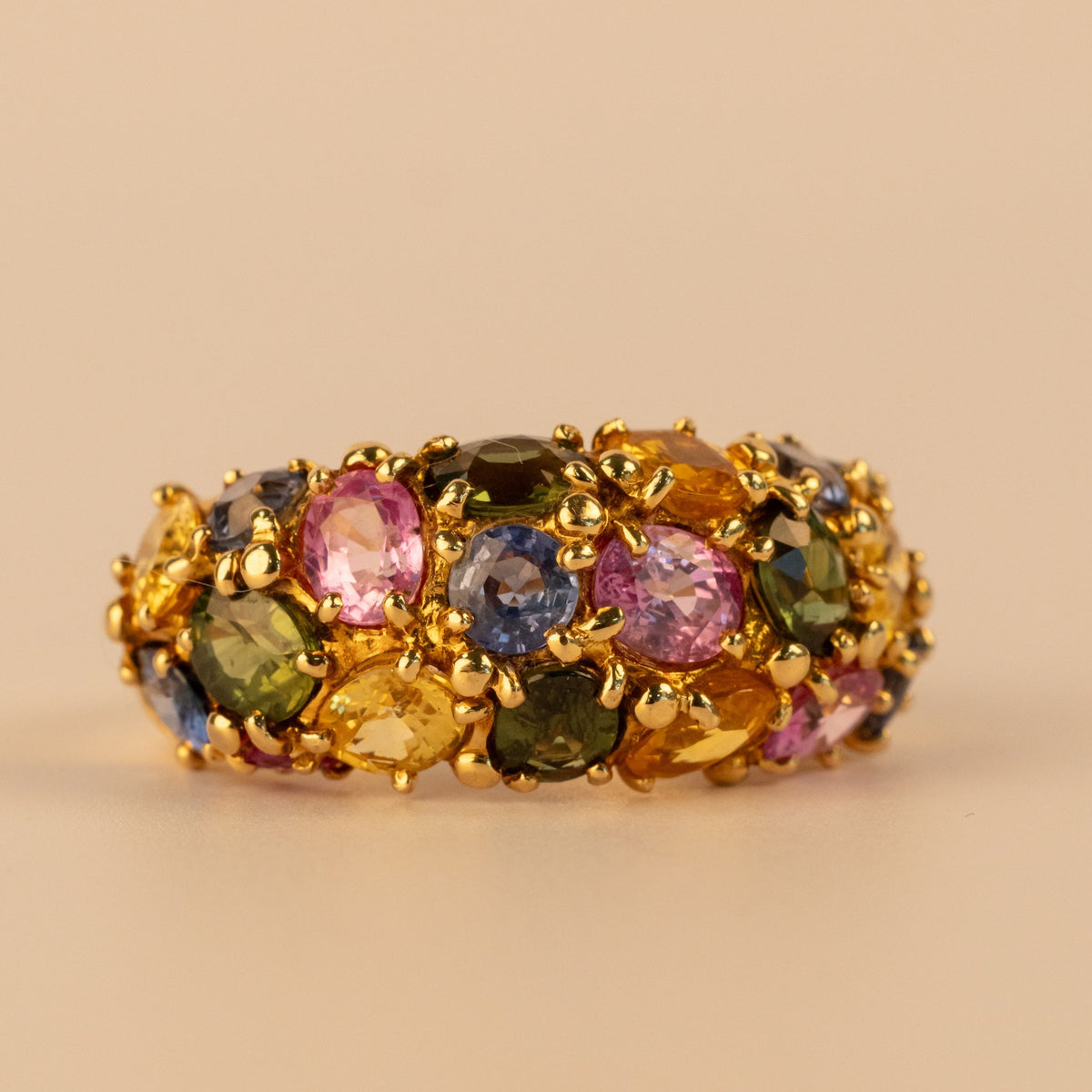 Bague Chaumet Tutti Frutti - saphirs multicolore