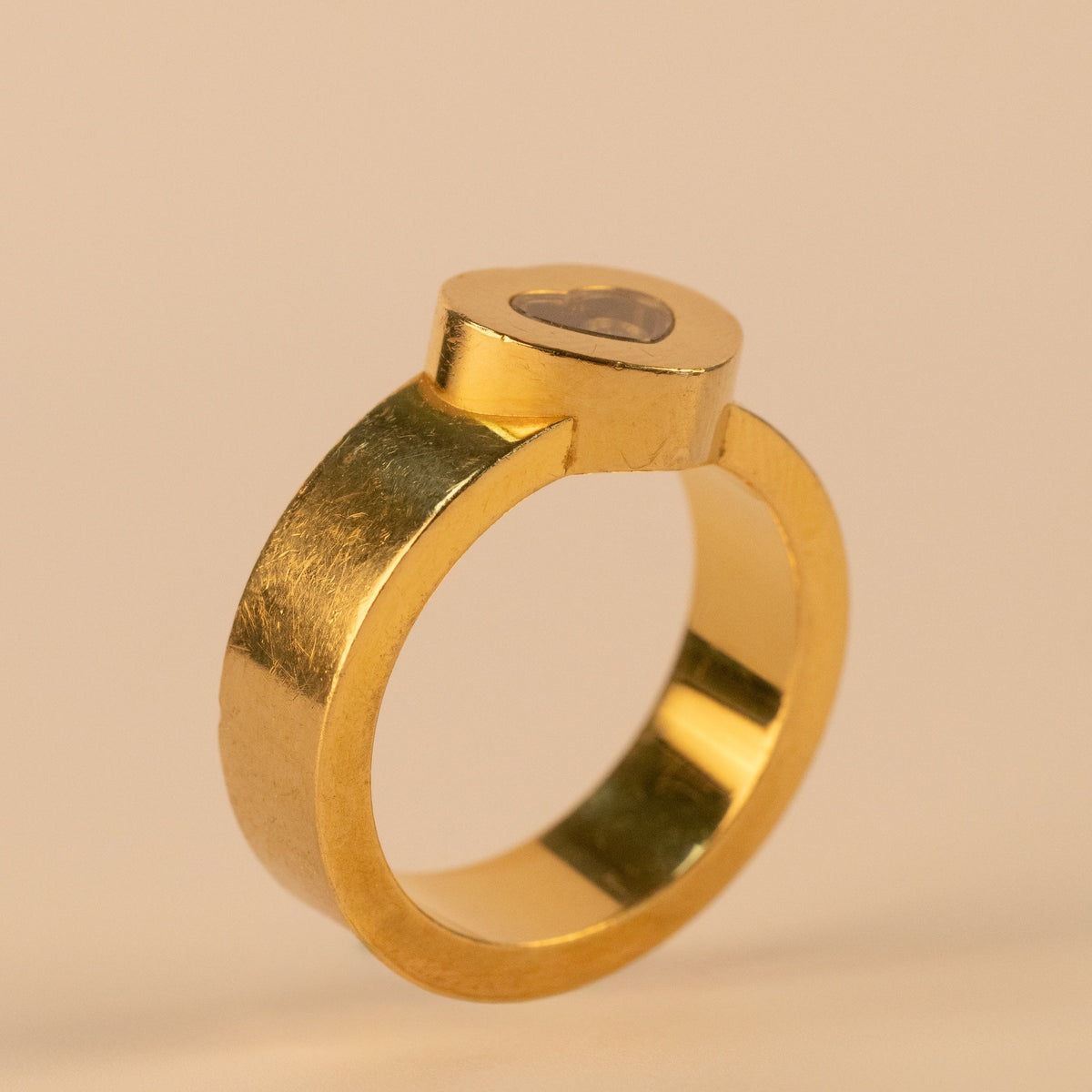 Bague Chopard Happy Love Or Jaune & Diamants