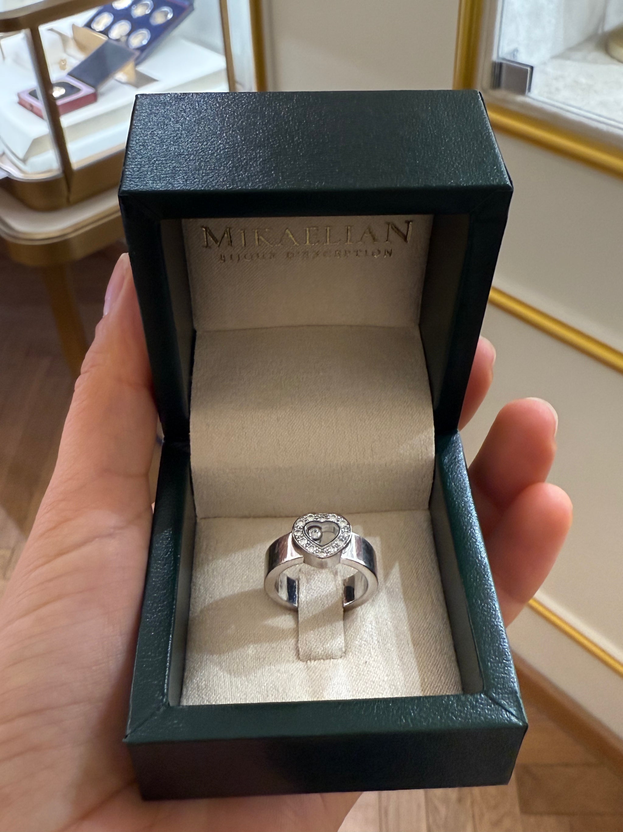 Bague CHOPARD Happy Diamonds occasion seconde main