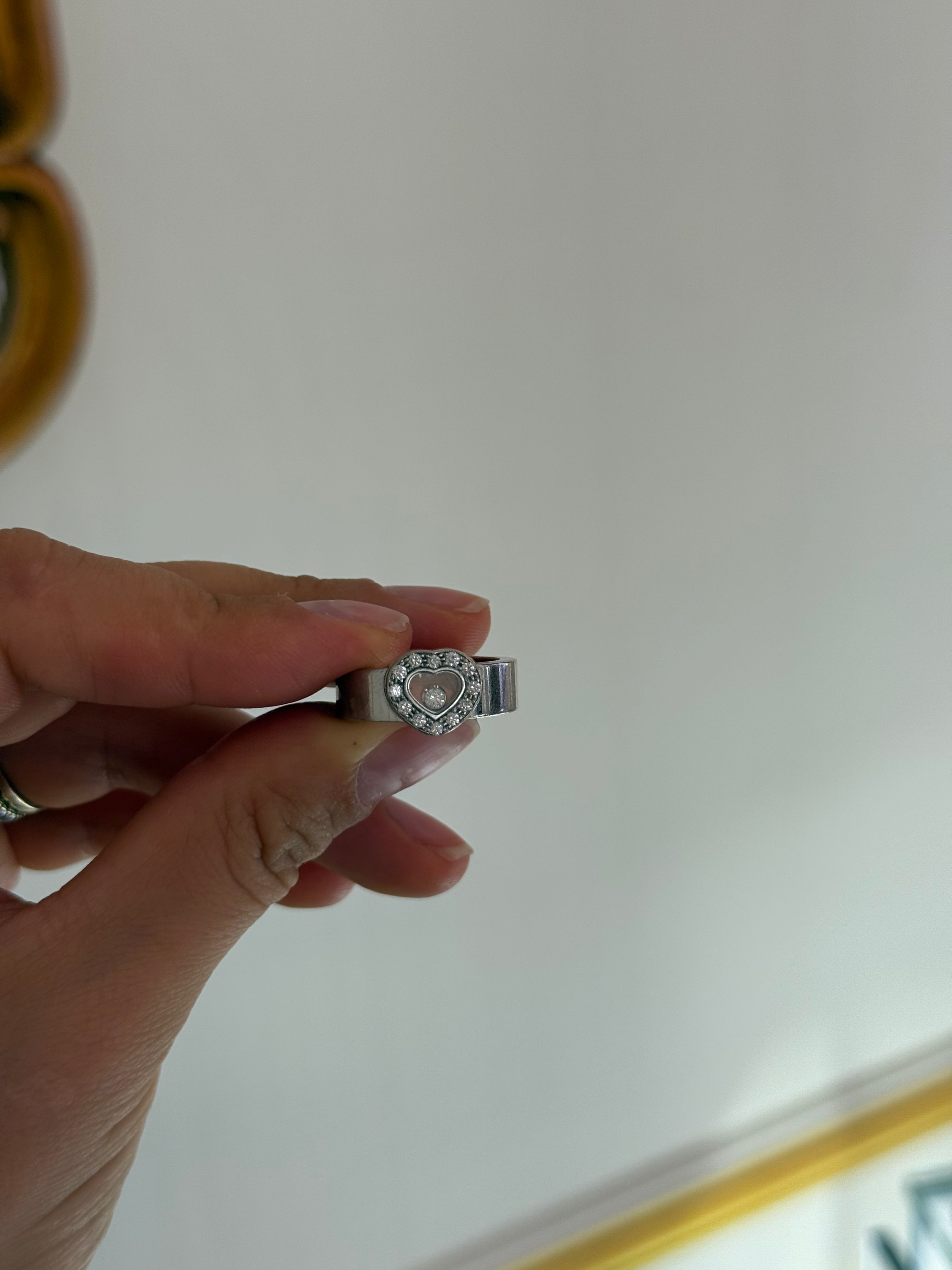 Bague CHOPARD Happy Diamonds occasion seconde main luxe