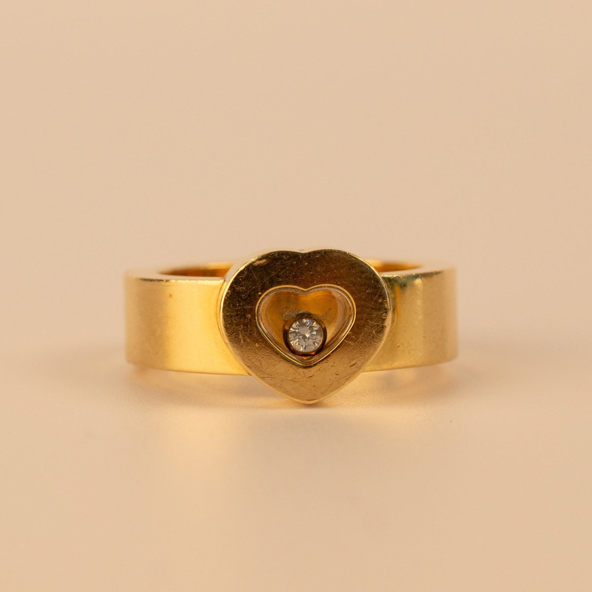 Bague Chopard Happy Love Or Jaune & Diamants