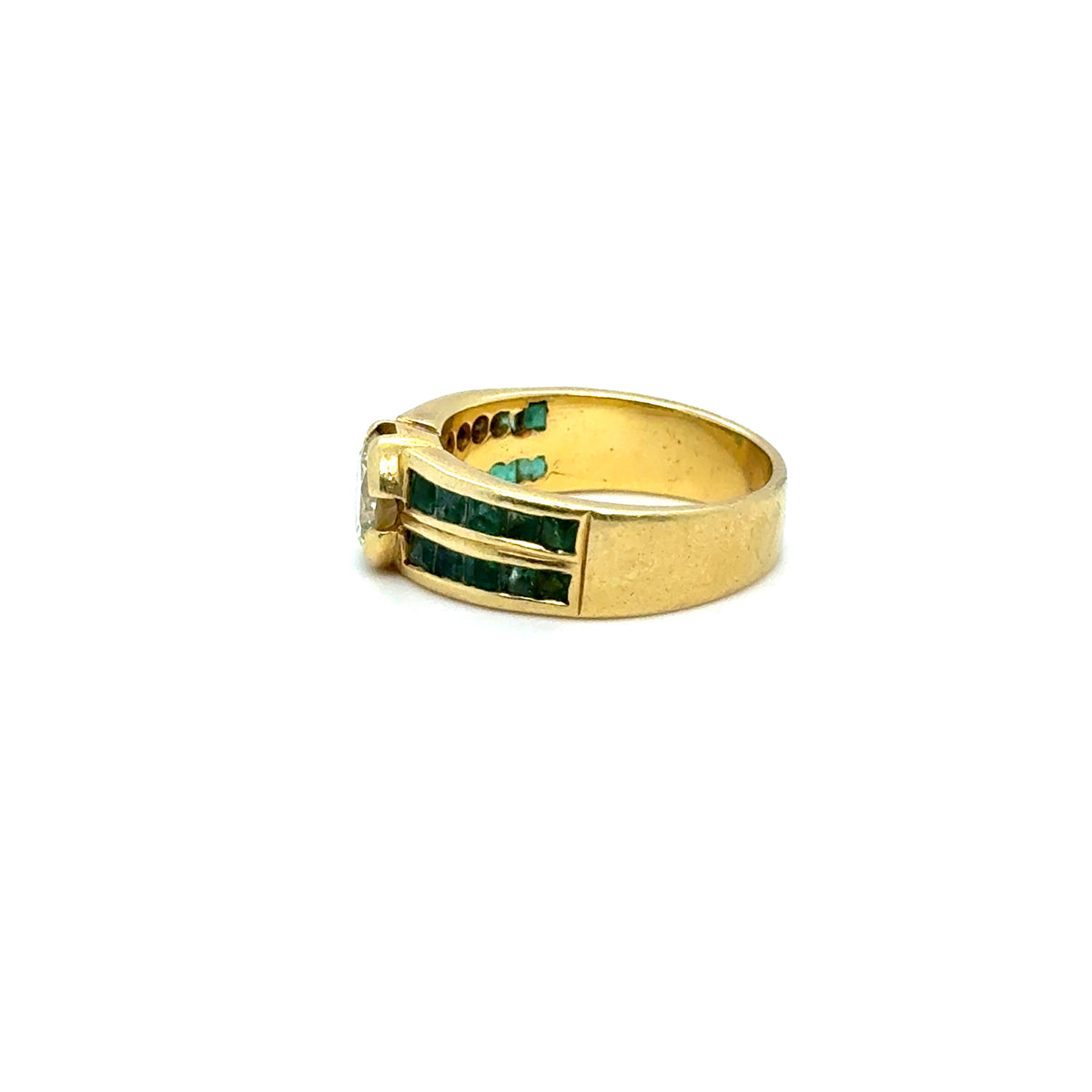 Bague Retro Solitaire Vintage luxe