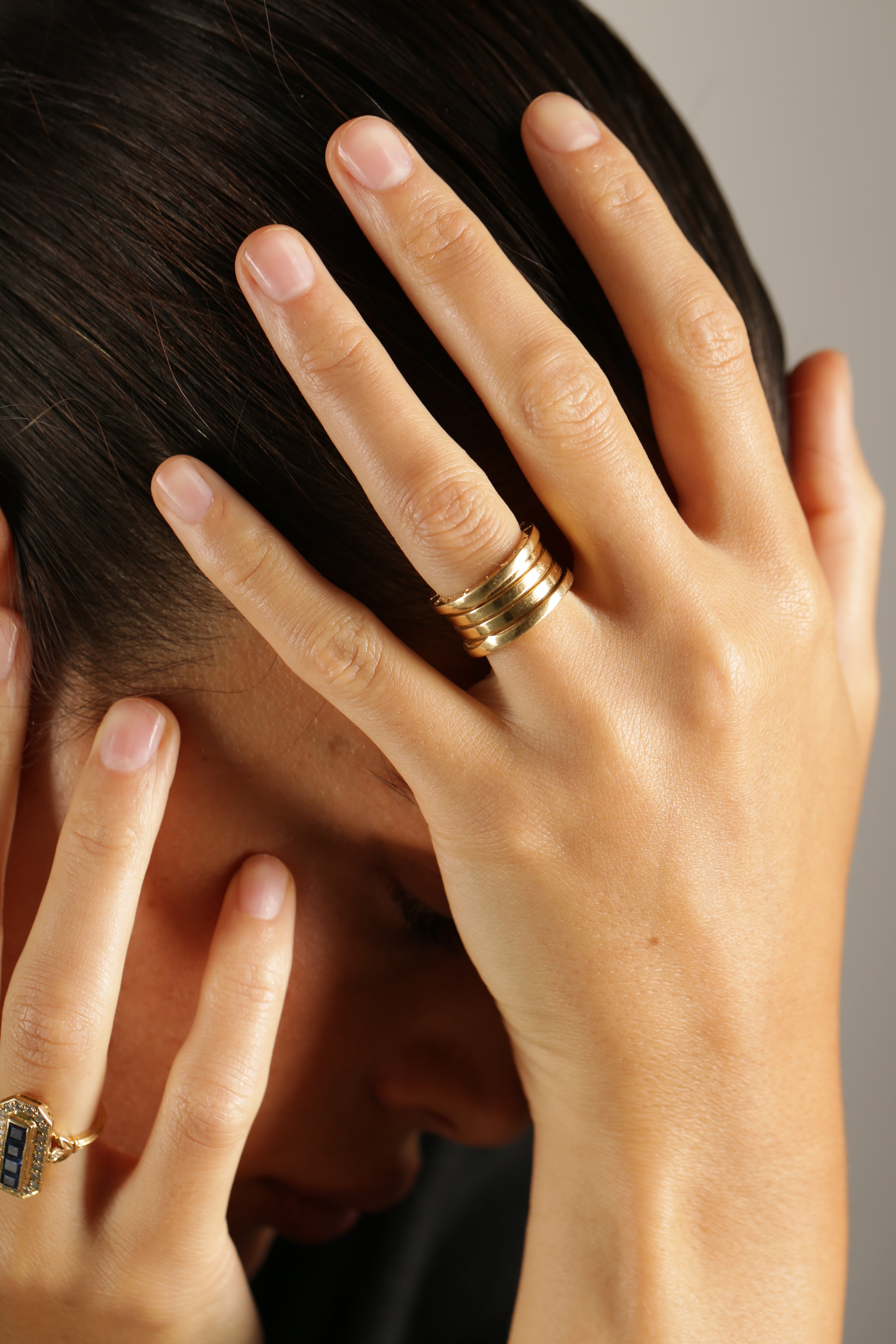 Bague signée BVLGARI B.Zero 01 en or jaune occasion seconde main