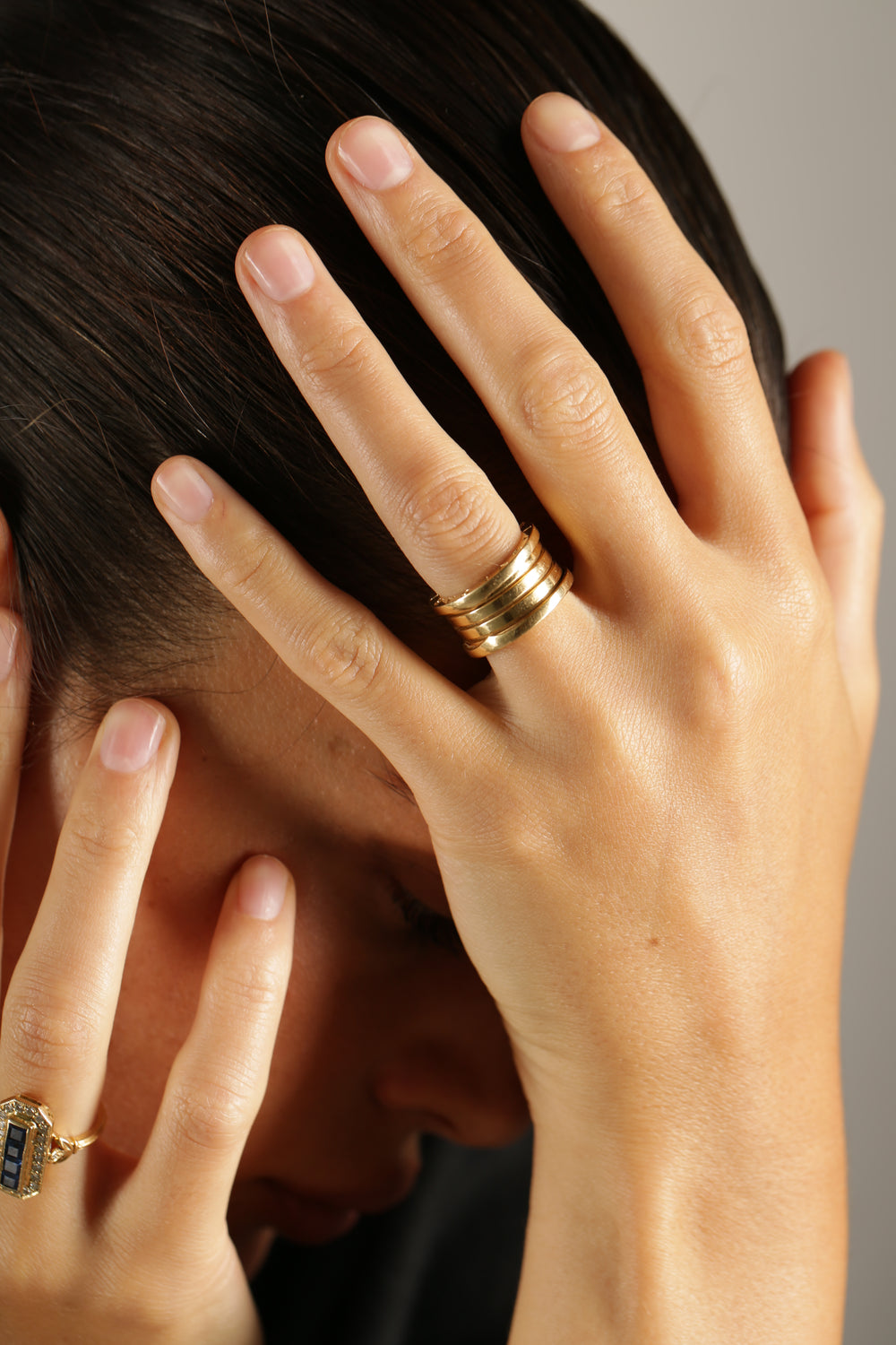 Bague signée BVLGARI B.Zero 01 en or jaune occasion seconde main