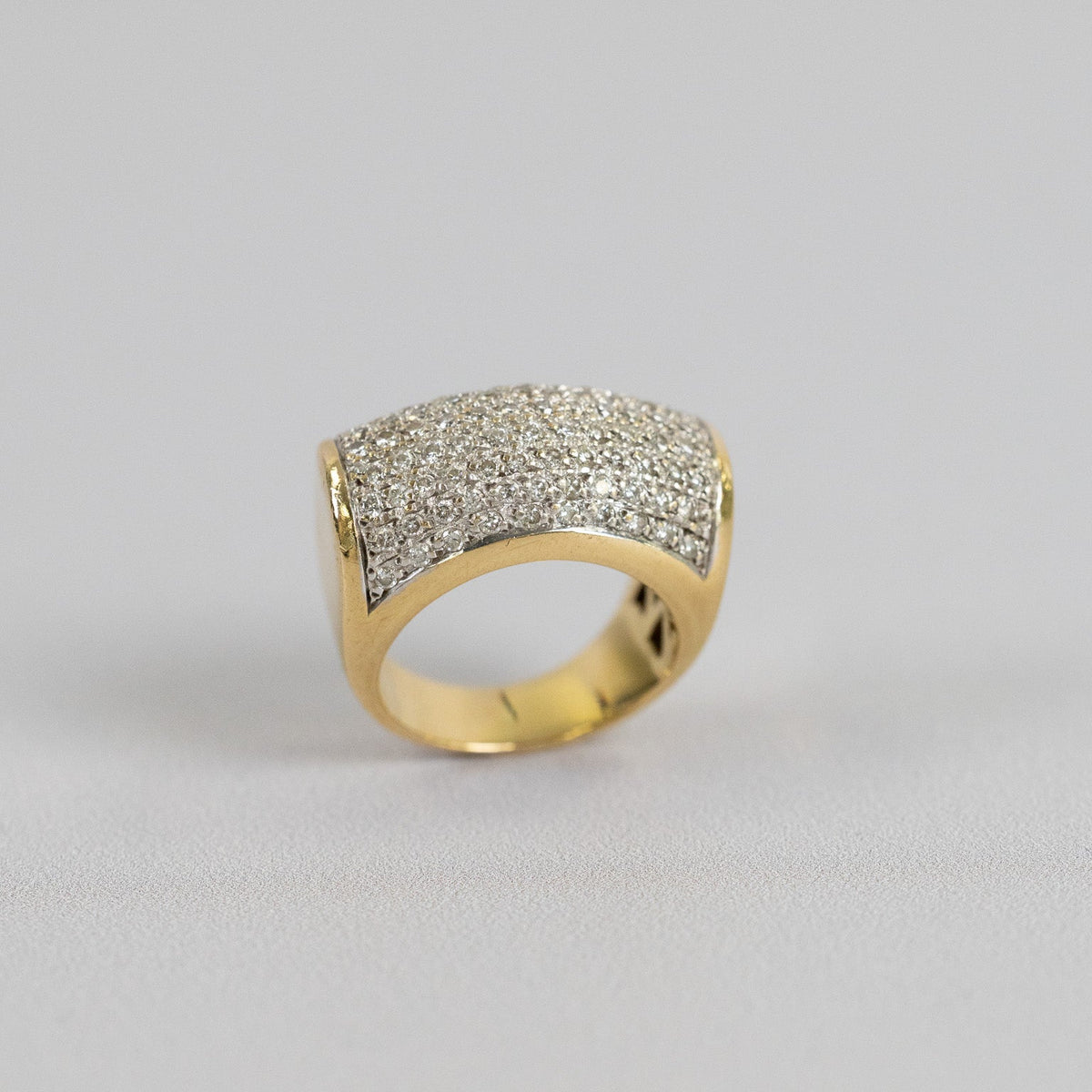bague bandau or & diamants