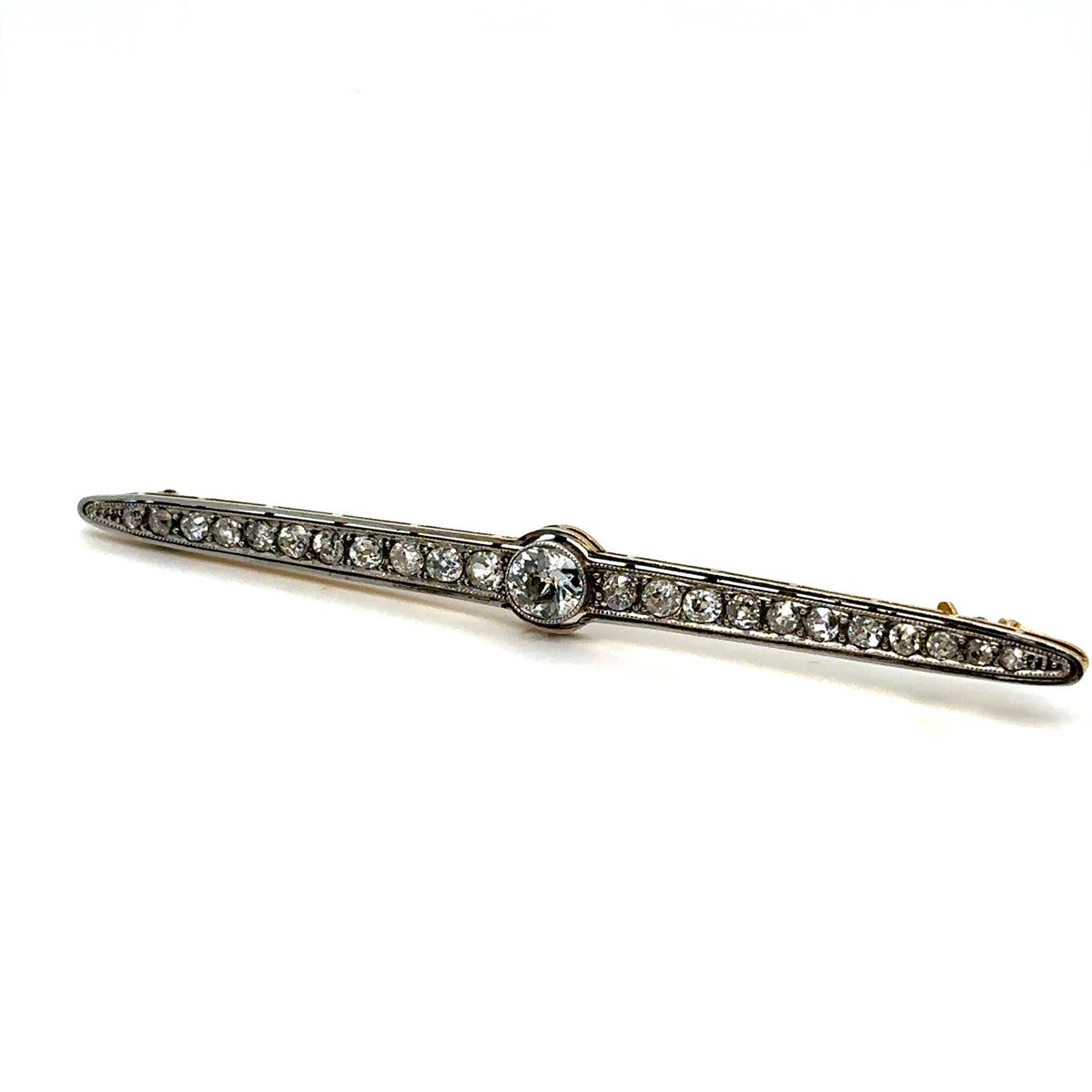 Broche Art Déco avec diamants années 1930 Occasion Seconde Main