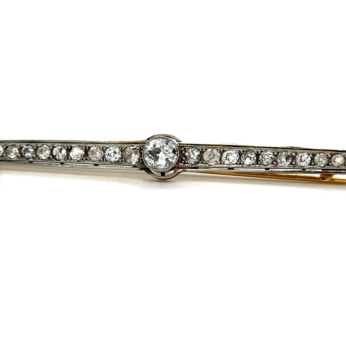 Broche Art Déco avec diamants années 1930 Occasion Seconde Main