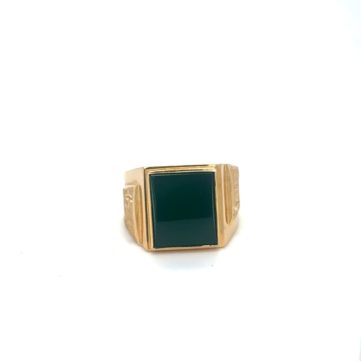 Chevalière or jaune 18K Occasion Seconde Main Bijou Femme Homme