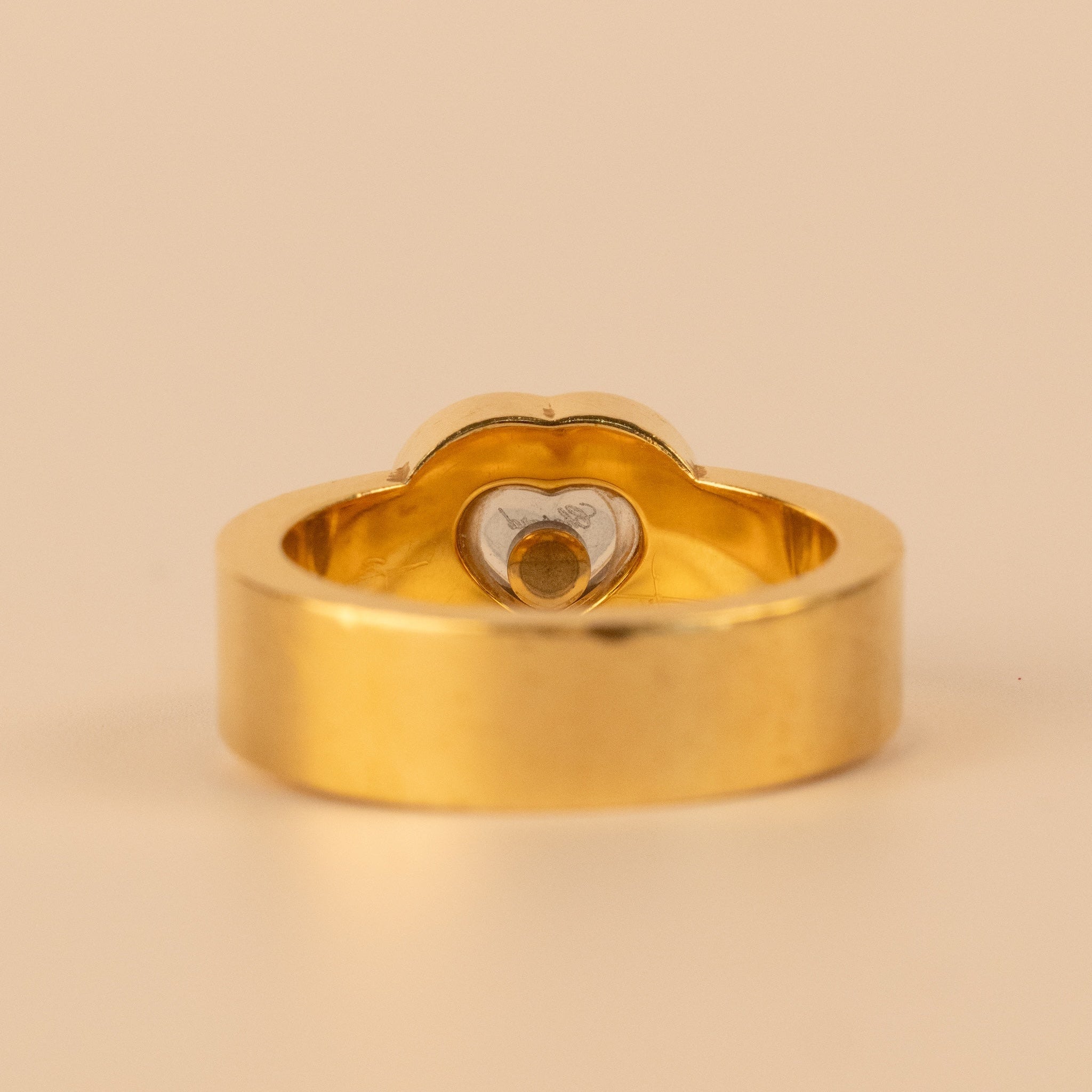 Bague Chopard Happy Love Or Jaune & Diamants