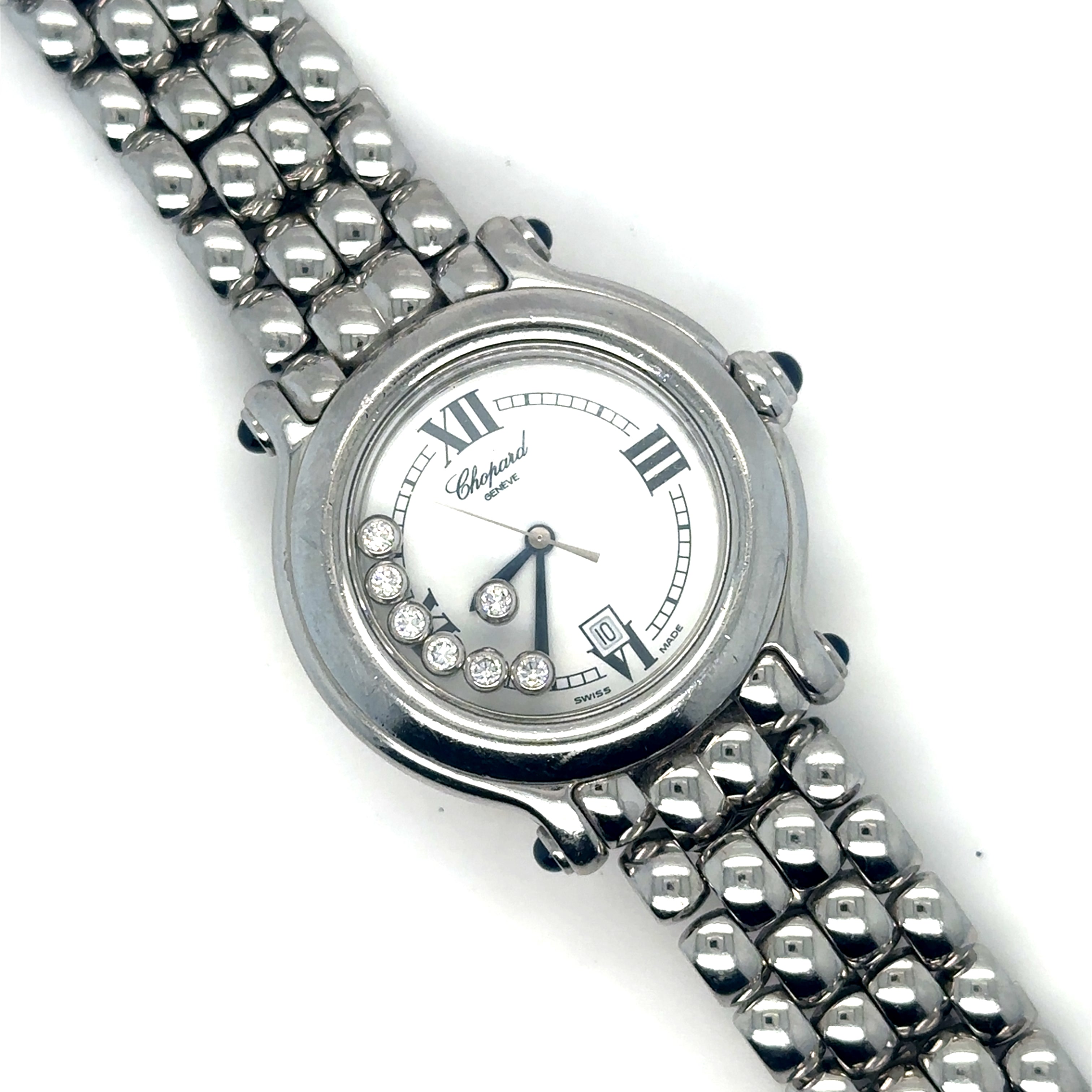 Chopard montre modèle Happy Diamonds Sport Occasion Seconde Main