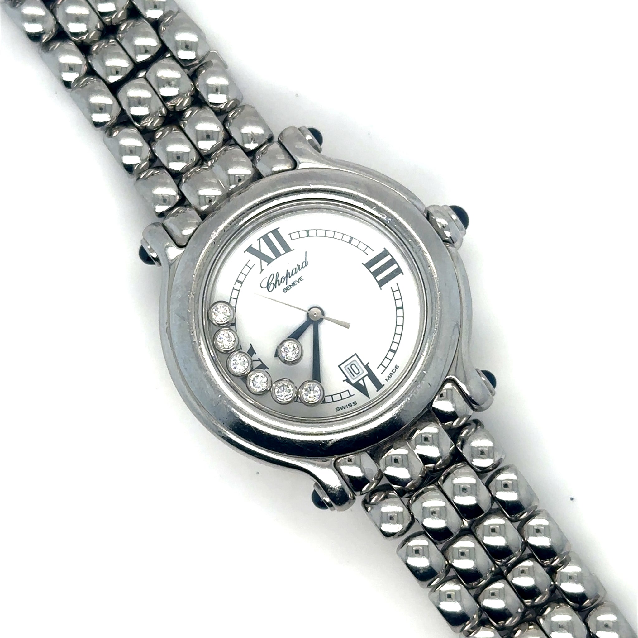 Chopard montre modèle Happy Diamonds Sport Occasion Seconde Main