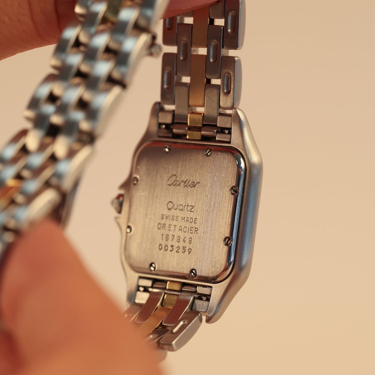 Montre Cartier Panthère – Or et Acier