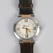 Bracelet en cuir de lézard et boucle de la montre Chopard