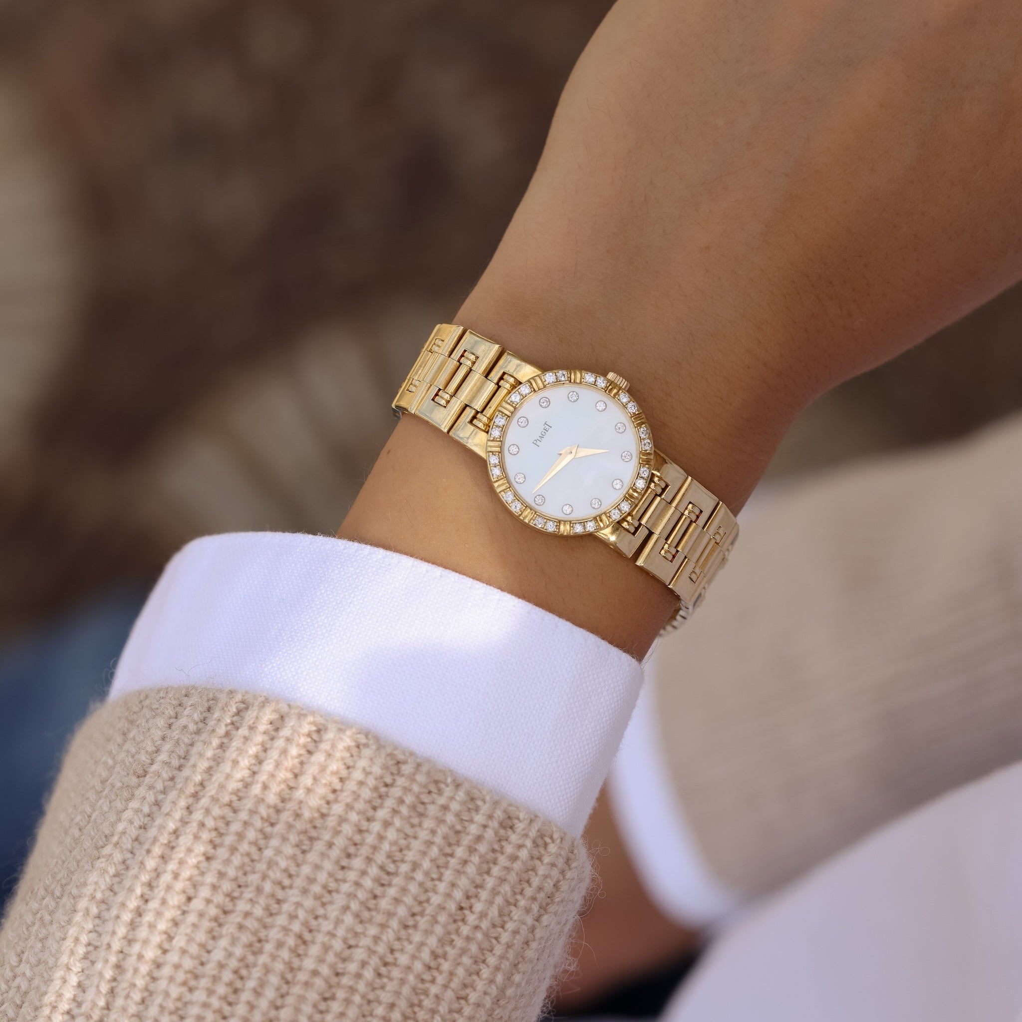 Montre PIAGET Dancer vintage en or jaune 18 carats – Réf. N538331