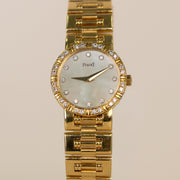 Vintage 18k Yellow Gold Piaget Dancer Watch