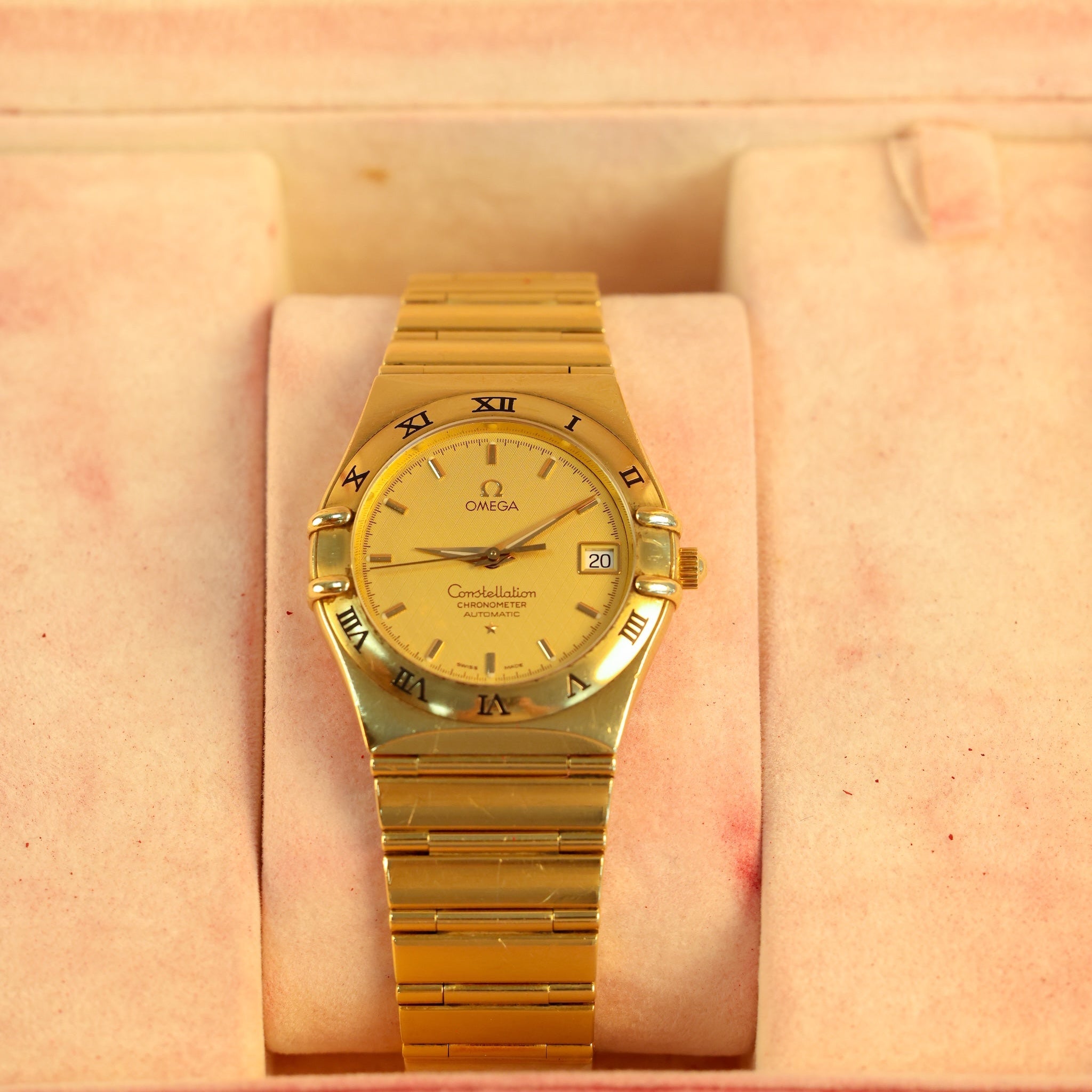 Montre Omega Constellation Homme – Or Jaune