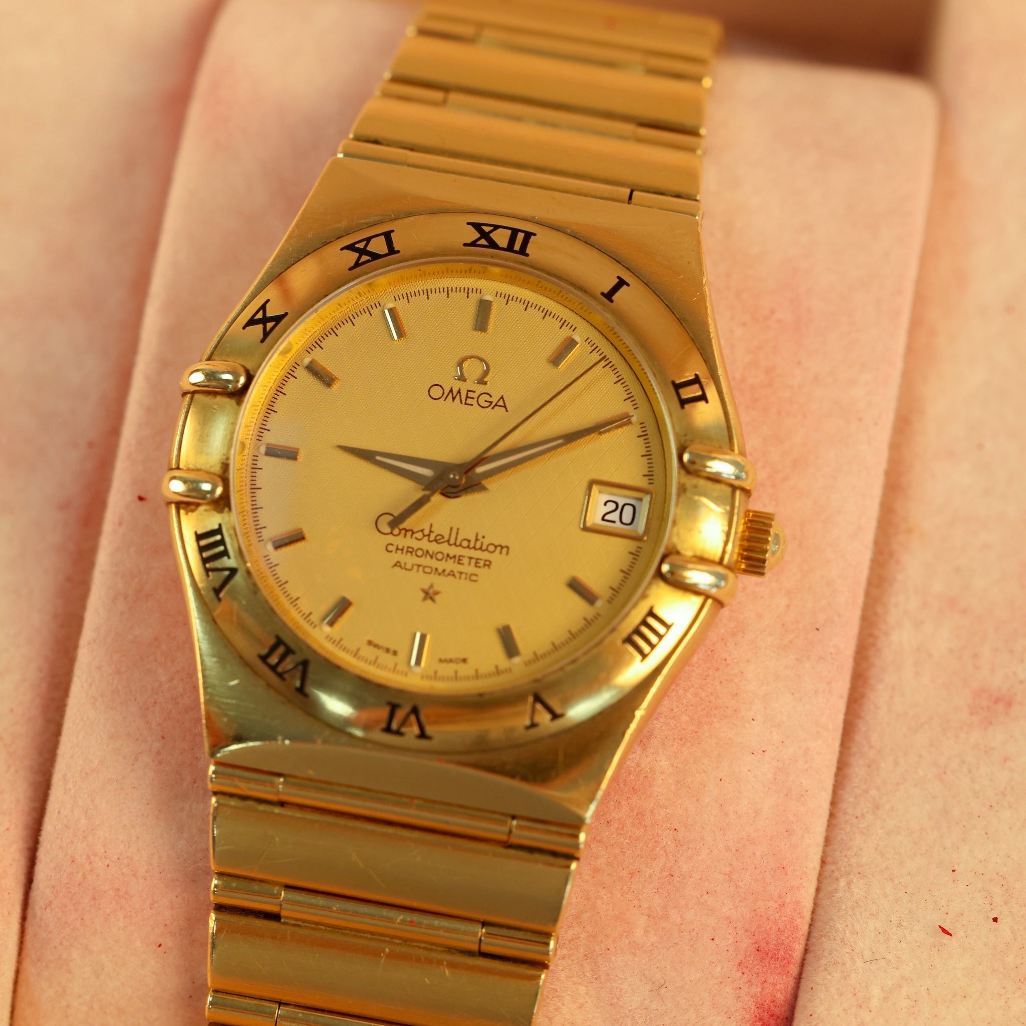 Montre Omega Constellation Homme – Or Jaune