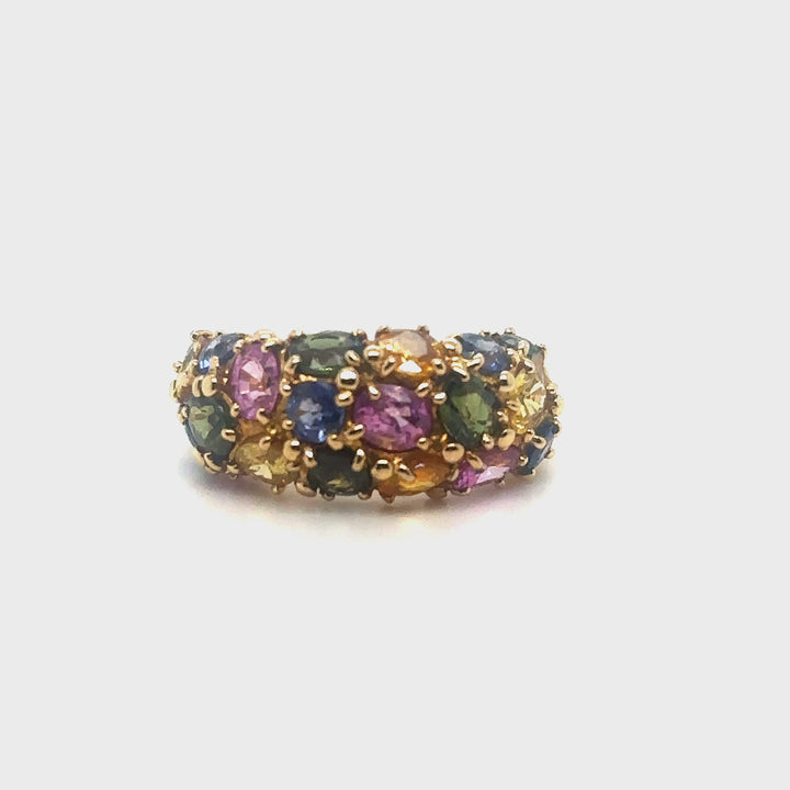 Bague Tutti Frutti vintage occasion seconde main bijou femme luxe
